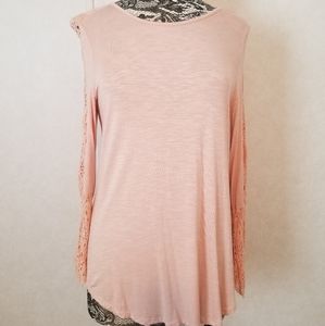 Chicos lace detail top
